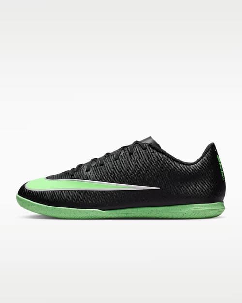 Scarpe calcetto Vapor 17 Club Indoor Court Nero/Verde - Nike