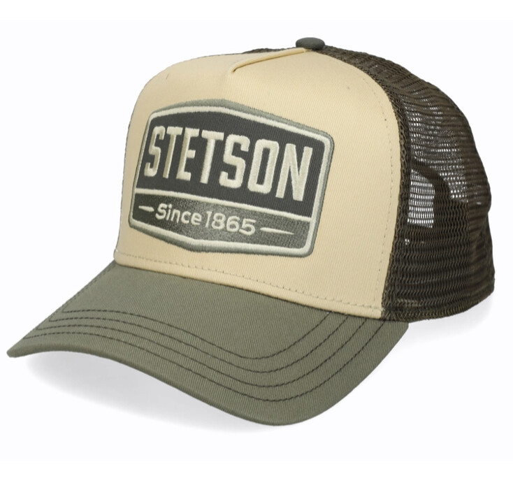 Stetson Trucker Cap Gasoline olive