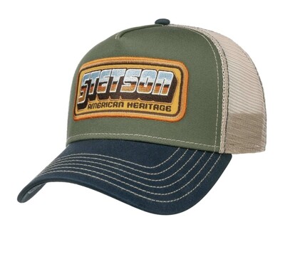 Stetson Trucker Cap Chrome Olive