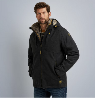 Semi long jacket SNOWPACK WOOL 5.0