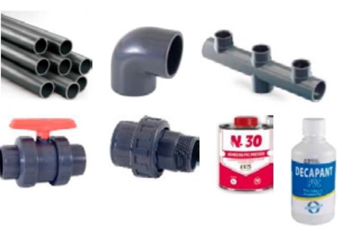 Kit pour installation pompe et filtre