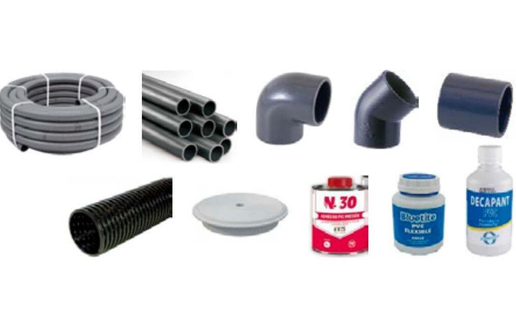 Kit raccordement de la piscine au local technique