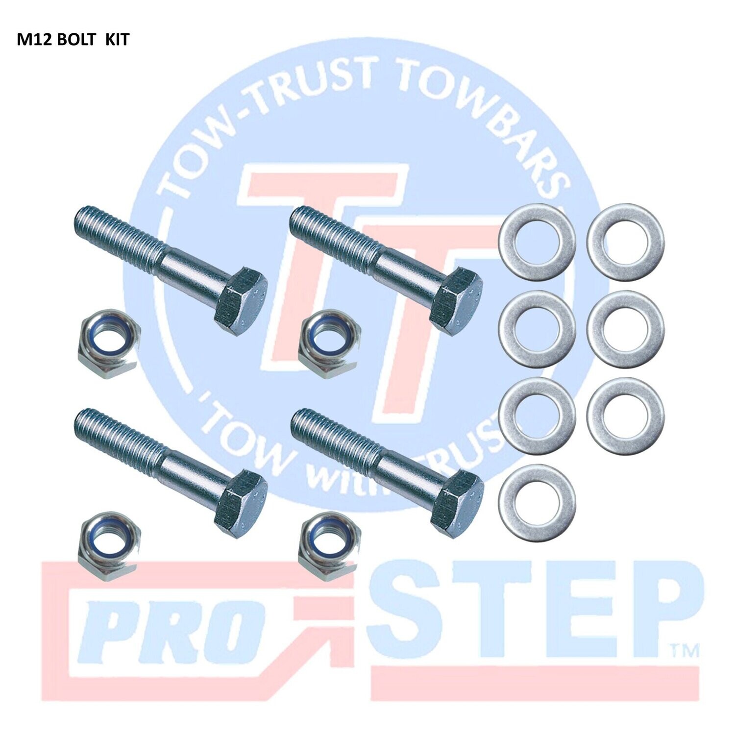 M12 Bolt Kit For Four Bolt Pin Ball