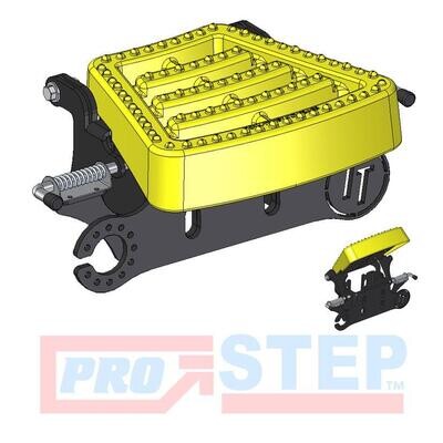 PRO-STEP FLIP UP CENTRAL TREAD - YELLOW