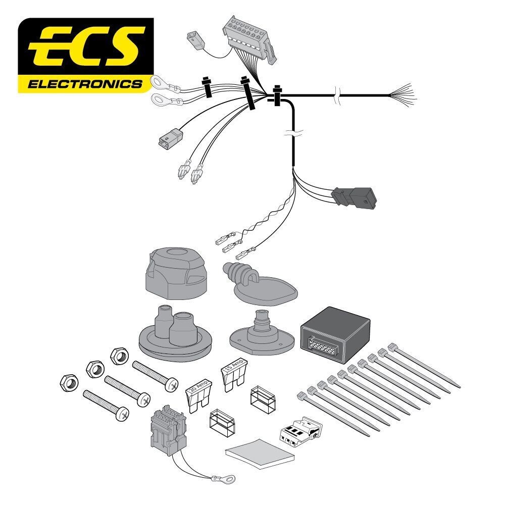 Seat Exeo 02/2009 - Present 13 Pin Towbar Wiring Kit