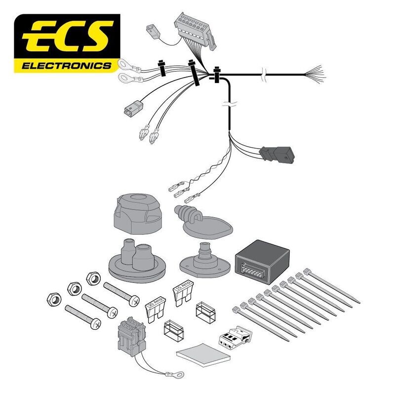 Audi A3 01/2003 - 07/2012 13 Pin Towbar Wiring Kit