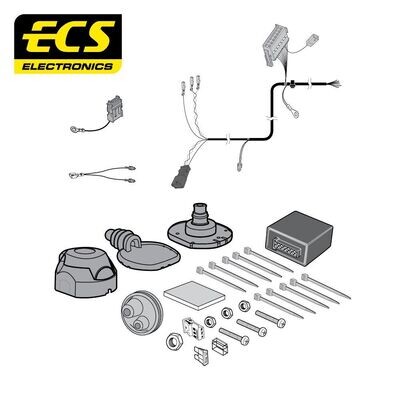 Audi A3 01/2003 - 07/2012 7 Pin Towbar Wiring Kit