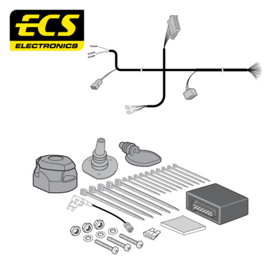 Citreon C3 Aircross 10/2017 - Present 13 Pin Towbar Wiring Kit