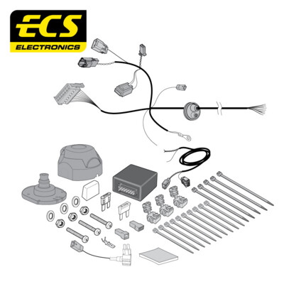 Mustang Mach-e 02/2021 - Present
 7 Pin Towbar Wiring Kit