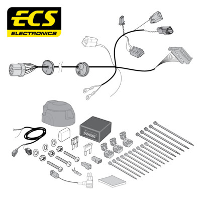 Ford Focus 07/2018 - Present
 13 Pin Towbar Wiring Kit