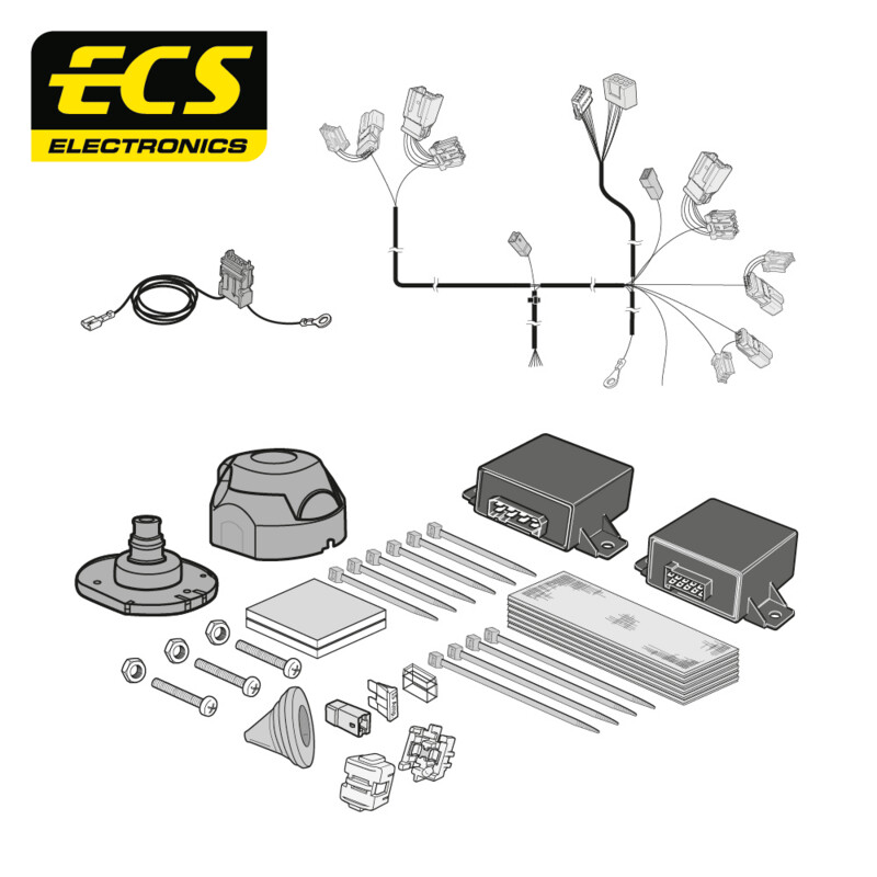 Honda FRV 01/2007 - 09/2012
 7 Pin Towbar Wiring Kit