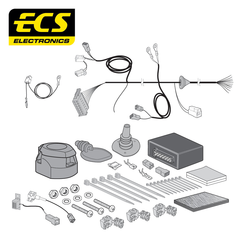 Honda Civic 07/2017- 09/2022
 13 Pin Towbar Wiring Kit