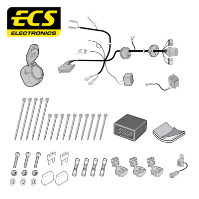 Jeep Grand Cherokee 05/2013 - Present 13 Pin Towbar Wiring Kit