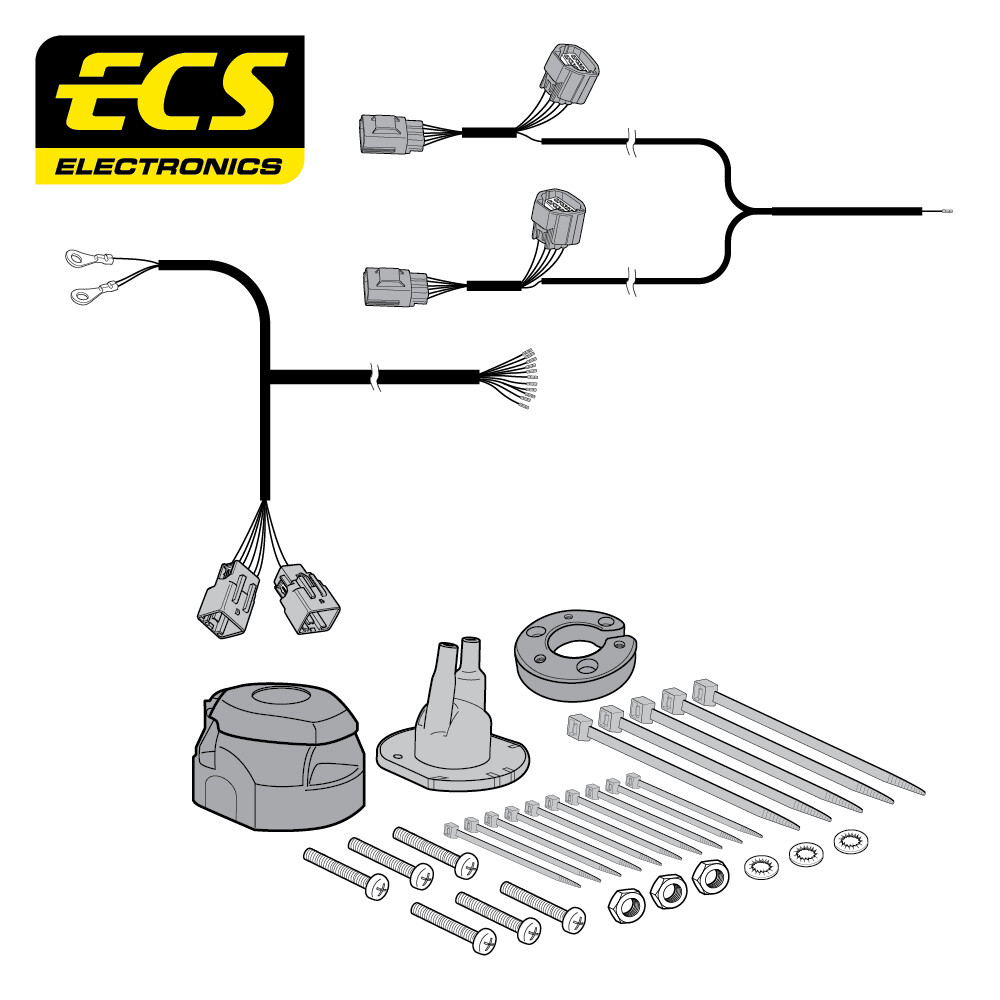 Land Rover Range Rover Sport 09/2009 - 08/2011 13 Pin Towbar Wiring Kit