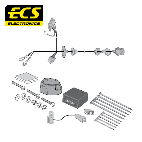 Land Rover Range Rover 09/2022 - Present 13 Pin Towbar Wiring Kit