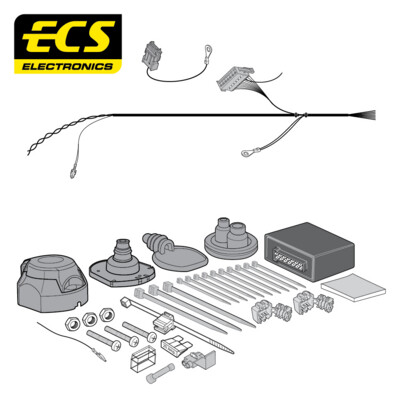 Mercedes GLA 03/2014 - 02/2020 13 Pin Towbar Wiring Kit