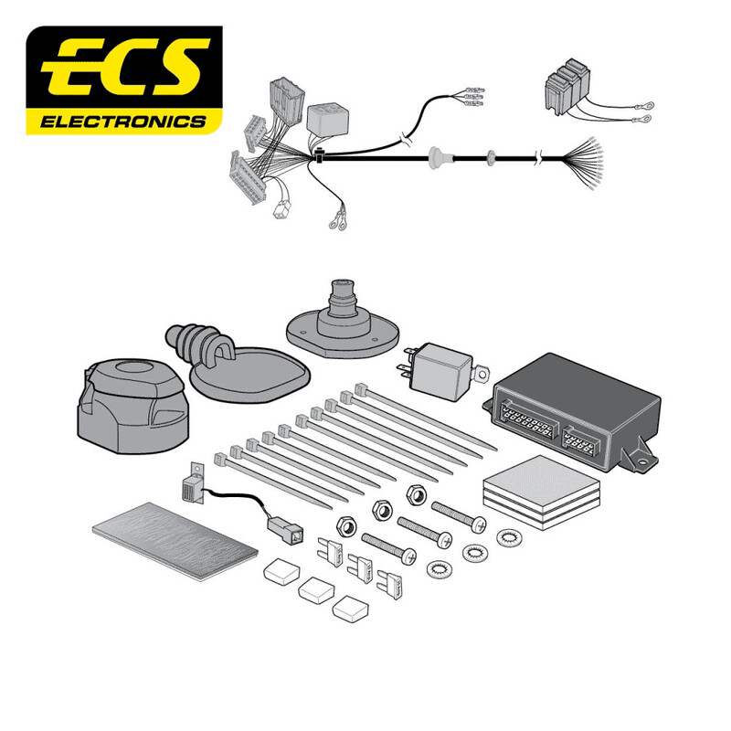 MG HS 01/2020 - Present 13 Pin Towbar Wiring Kit