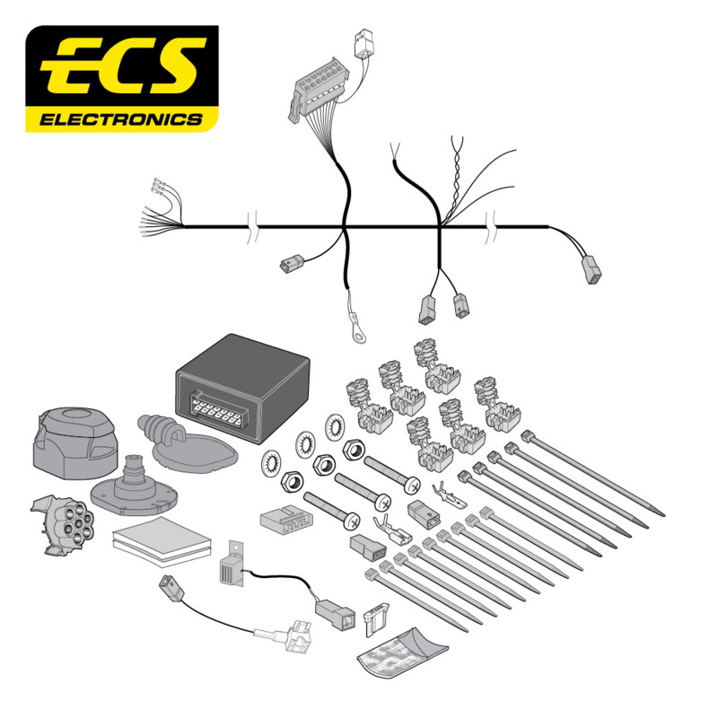 Mazda CX-5 02/2012 - 12/2022 7 Pin Towbar Wiring Kit