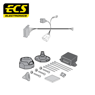 Nissan Qashqai 03/2014 - 04/2019 7 Pin Towbar Wiring Kit