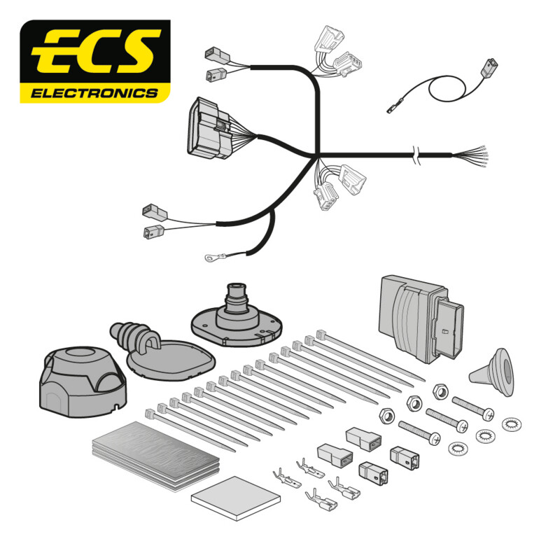 Nissan Juke 11/2019 - Present 7 Pin Towbar Wiring Kit