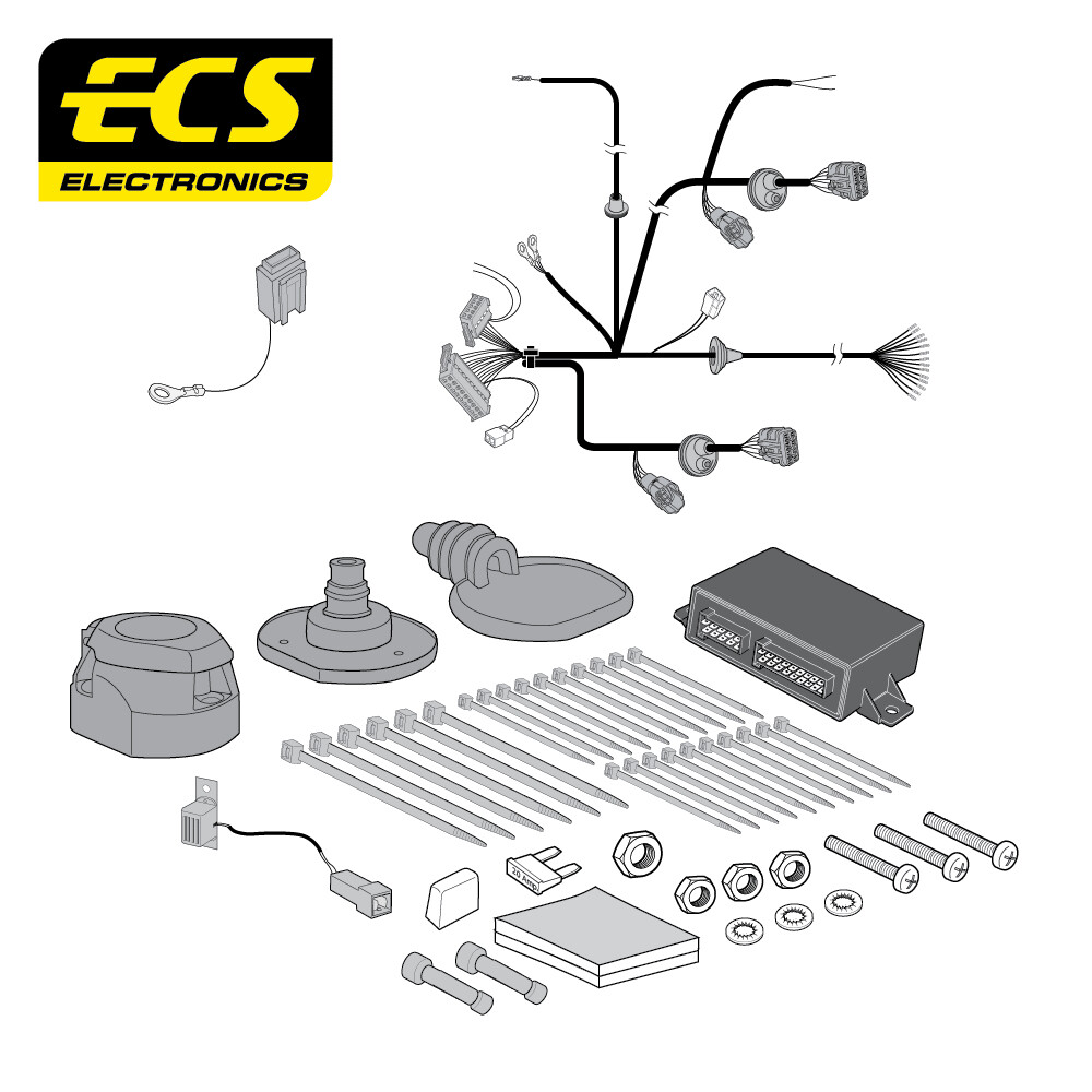 Maxus e Deliver 9 Van 12/2020 - Present 13 Pin Towbar Wiring Kit