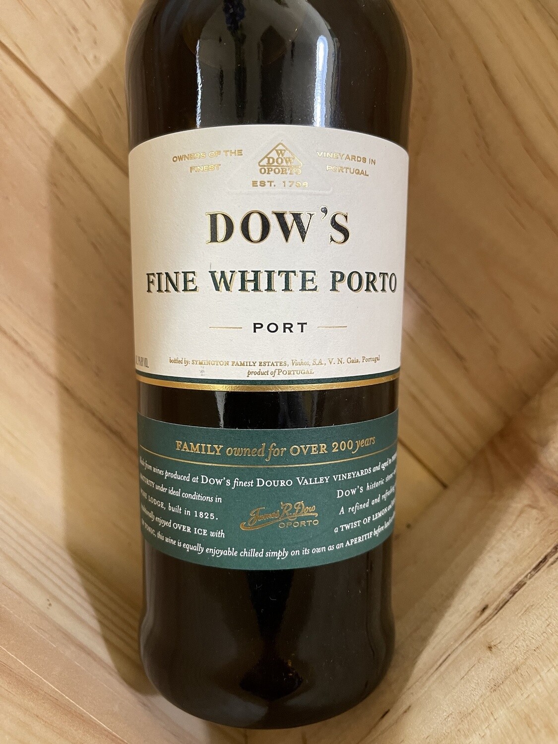 DOW'S FINE WHITE PORT - 750ML