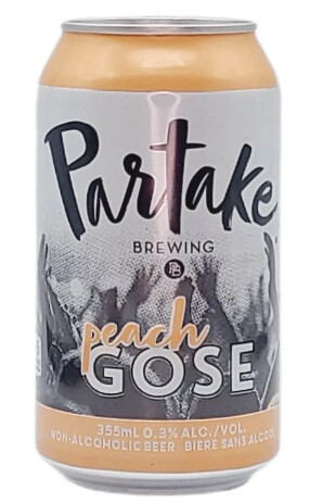 PARTAKE PEACH GOSE (NON-ALCOHOLIC) 6PK CANS