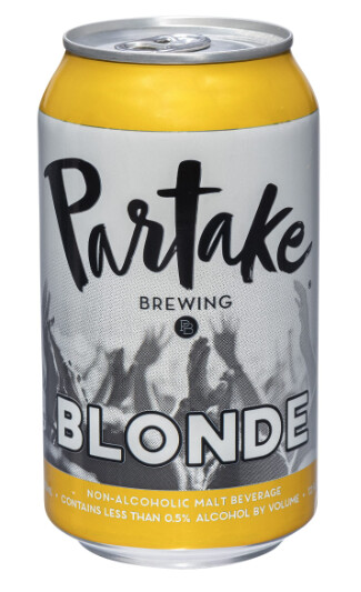 PARTAKE BLONDE ALE (NON-ALCOHOLIC) 6PK CANS - 6 PK