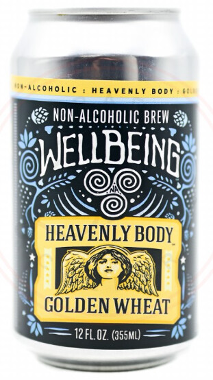 WELLBEING BREWING HEAVENLY BODY GOLDEN WHEAT (NON-ALCOHOLIC) 4PK - 4 PK