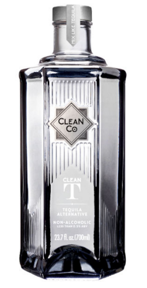 CLEAN CO CLEAN T NON-ALCOHOLIC TEQUILA - 750ML