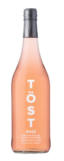 TOST ROSE SPARKLING WHITE TEA GINGER AND ELDEBERRY - 750ML