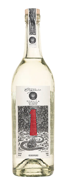 123 ORGANIC TEQUILA BLANCO (UNO) - 750ML