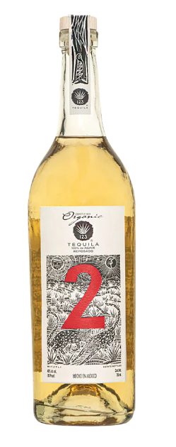 123 ORGANIC TEQUILA REPOSADO (DOS) - 750ML