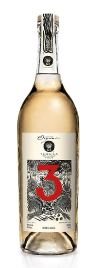 123 ORGANIC TEQUILA ANEJO (TRES) - 750ML