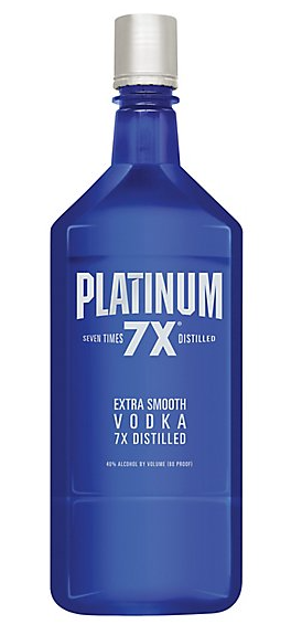 PLATINUM 7X VODKA - 1.75 L