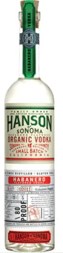HANSON ORGANIC HABANERO VODKA - 750ML