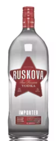 RUSKOVA VODKA ,1.75 L - 1.75