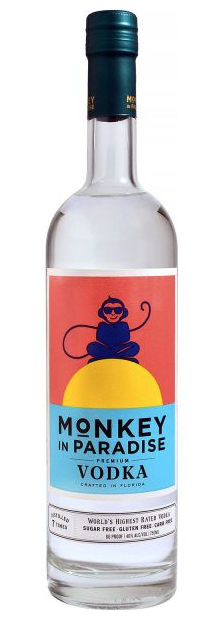 MONKEY IN PARADISE VODKA 750ML
