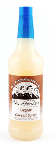 FEE BROTHERS ORGEAT CORDIAL SYRUP - 375ML