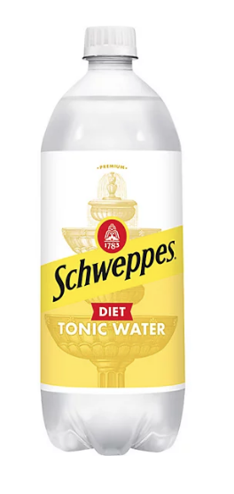 SCHWEPPES DIET TONIC WATER 1L