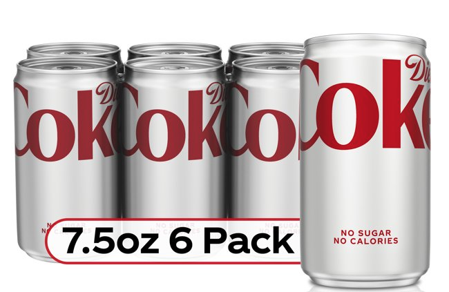 DIET COKE 7.5 OZ 6 PK CANS