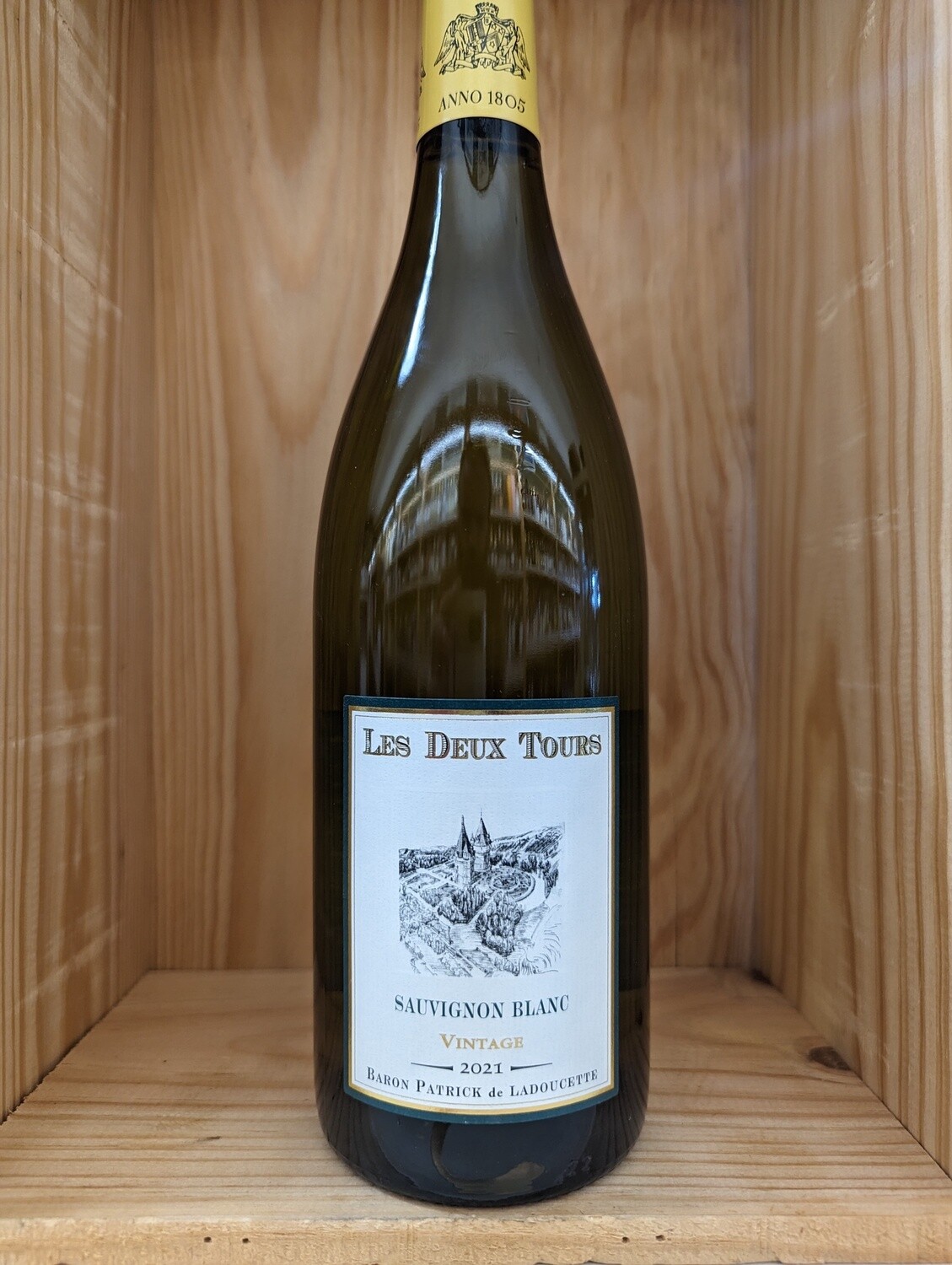 BARON PATRICK DE LADOUCETTE LES DEUX TOURS TOURAINE SAUVIGNON BLANC 2021