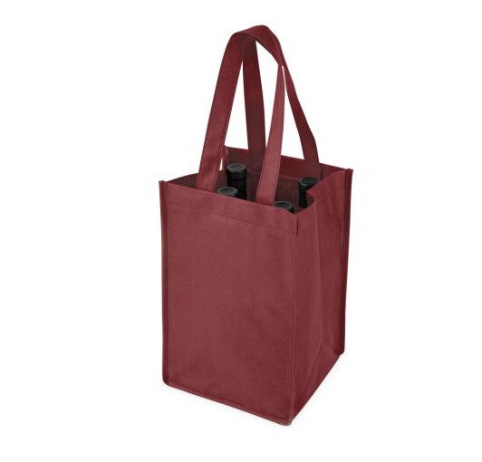 4 BOTTLE WOVEN TOTE BAG