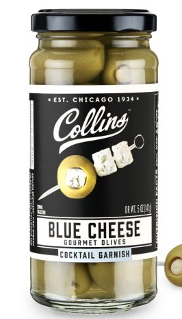 COLLIN'S BLUE CHEESE OLIVES