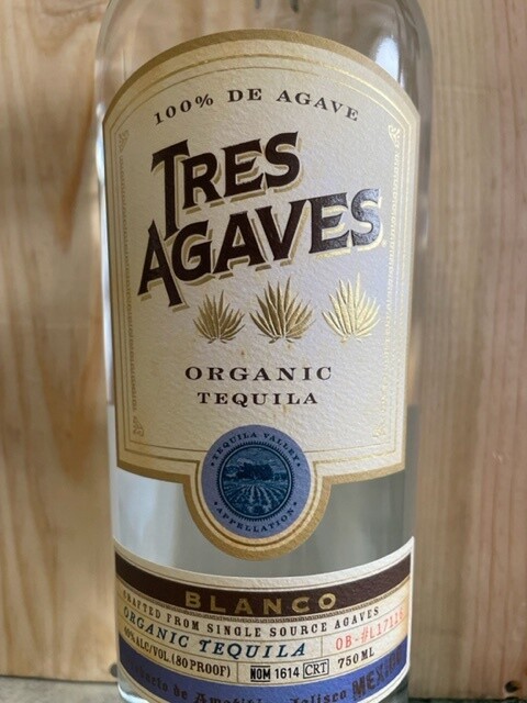 TRES AGAVES ORGANIC TEQUILA BLANCO 92 ULTIMATE SPIRITS CHALLENGE