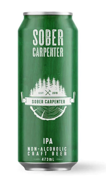 SOBER CARPENTER NON-ALCOHOLIC IPA 4PK CANS