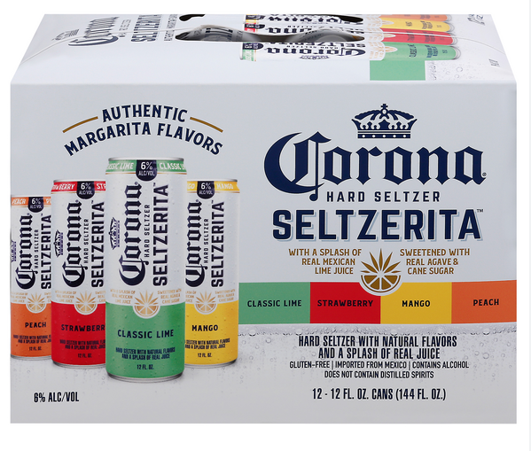 CORONA SELTZERITA VARIETY 12PK CANS