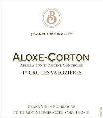 JEAN-CLAUDE BOISSET ALOXE CORTON 1ER CRU LES VALOZIERES 2020 JAMES SUCKLING 95