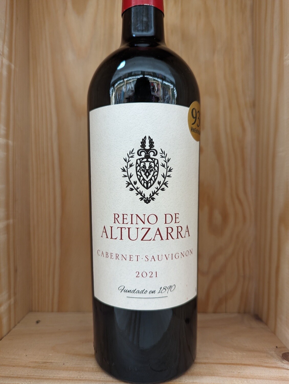 BODEGA MANZANOS REINO DE ALTUZARRA CABERNET SAUVIGNON 2021 WINE ENTHUSIAST 93