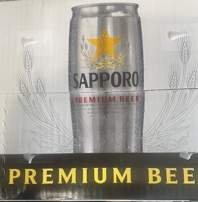 SAPPORO PREMIUM BEER 12 PACK CANS